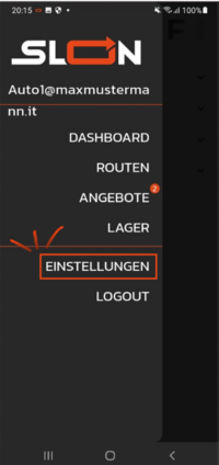Hauptmenü
